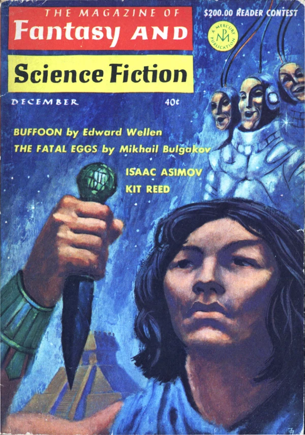 Fantasyscifi - December 1964 Cover