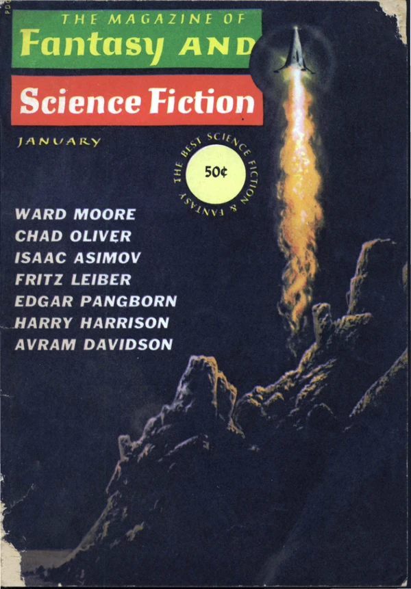 Fantasyscifi - January 1965 Cover