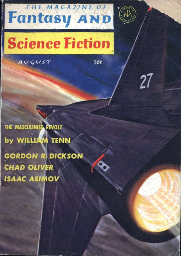 Fantasyscifi - August 1965 Cover