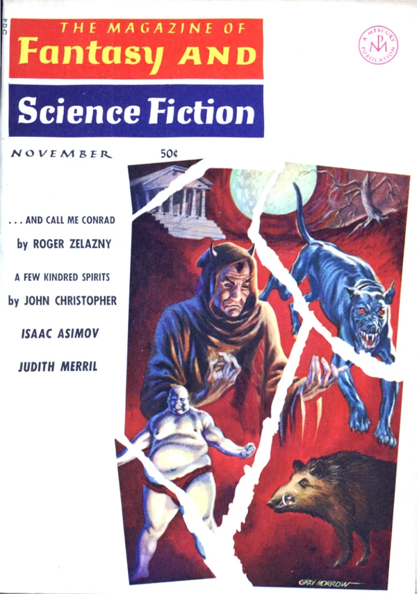 Fantasyscifi - November 1965 Cover