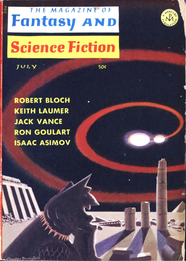 Fantasyscifi - July 1966 Cover