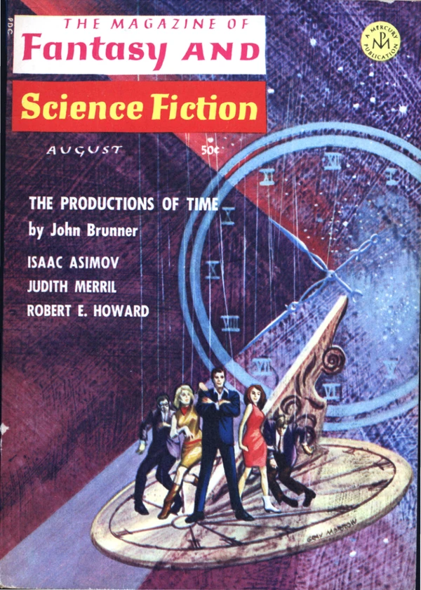 Fantasyscifi - August 1966 Cover