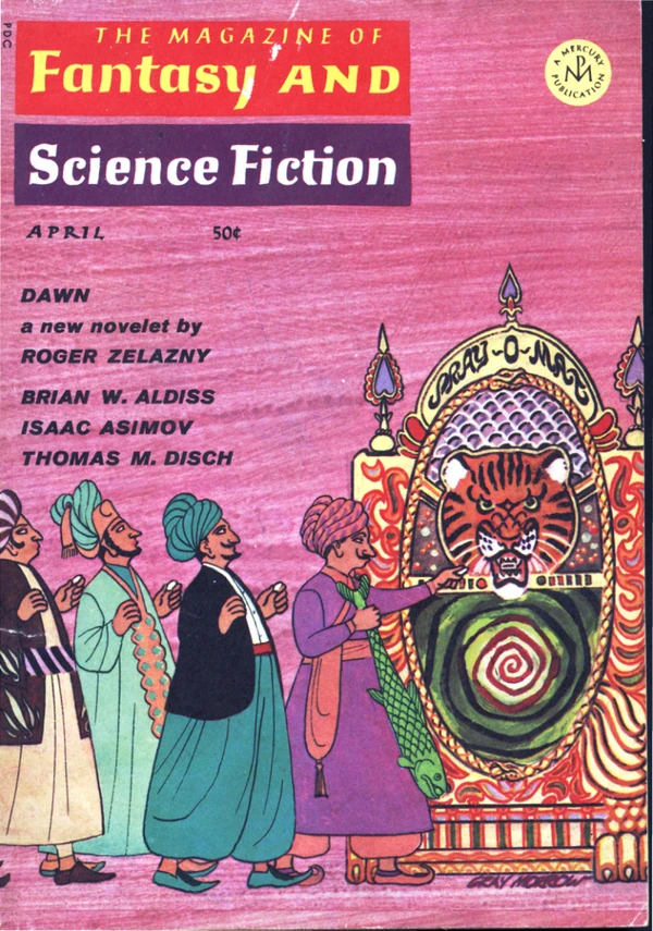 Fantasyscifi - April 1967 Cover