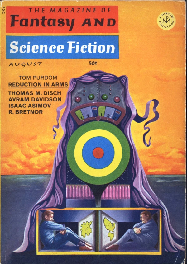 Fantasyscifi - August 1967 Cover