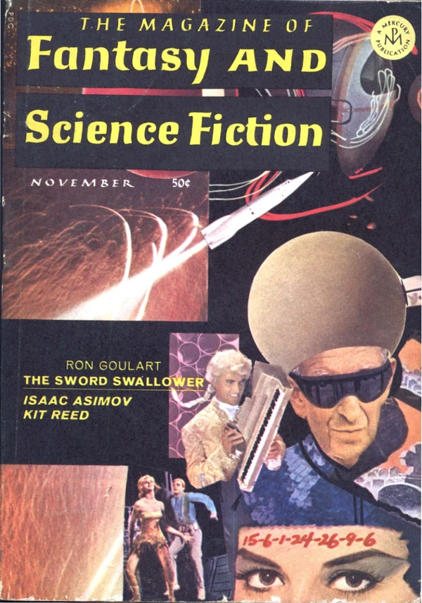 Fantasyscifi - November 1967 Cover