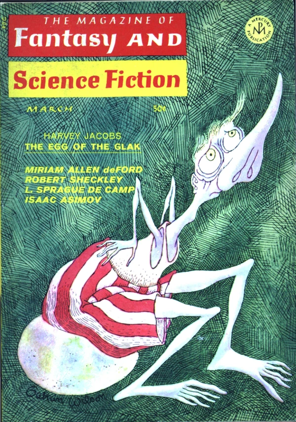 Fantasyscifi - March 1968 Cover