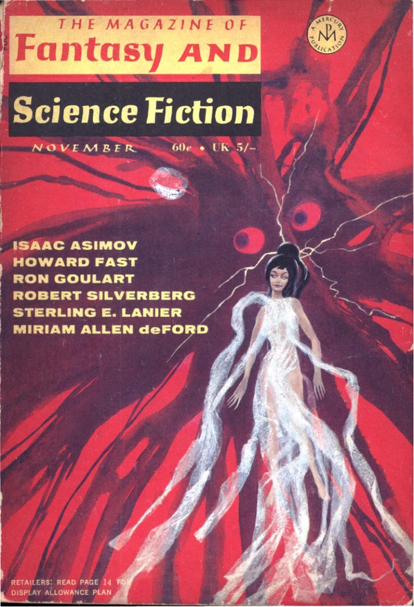 Fantasyscifi - November 1969 Cover