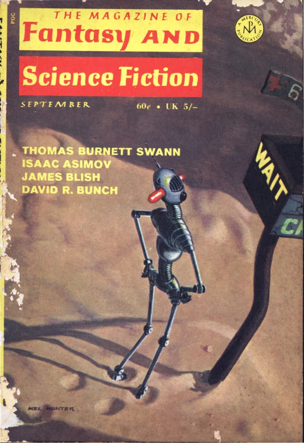 Fantasyscifi - September 1970 Cover