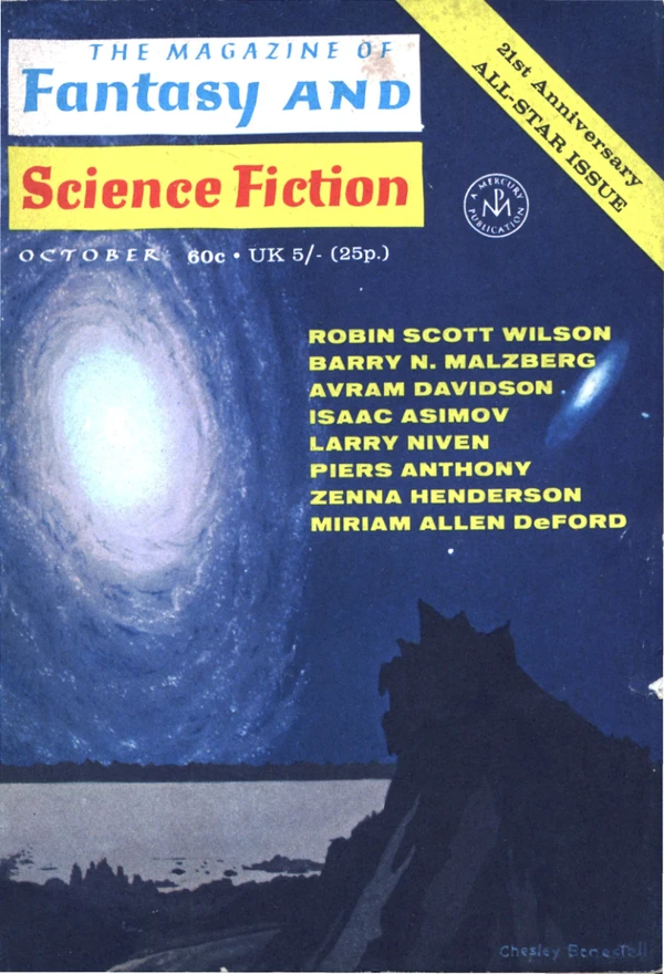 Fantasyscifi - October 1970 Cover
