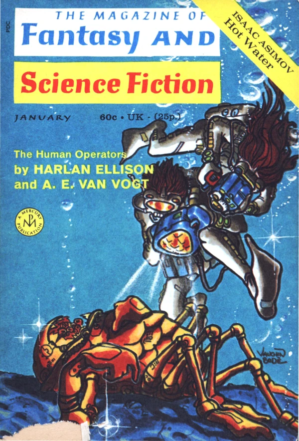 Fantasyscifi - January 1971 Cover