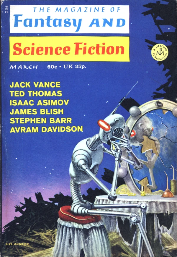 Fantasyscifi - March 1971 Cover