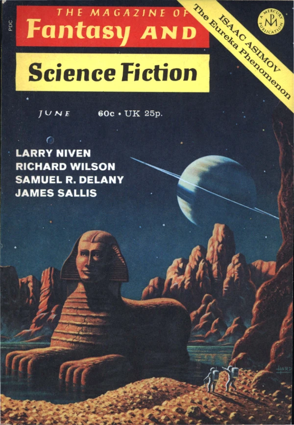 Fantasyscifi - June 1971 Cover