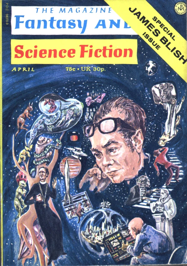 Fantasyscifi - April 1972 Cover