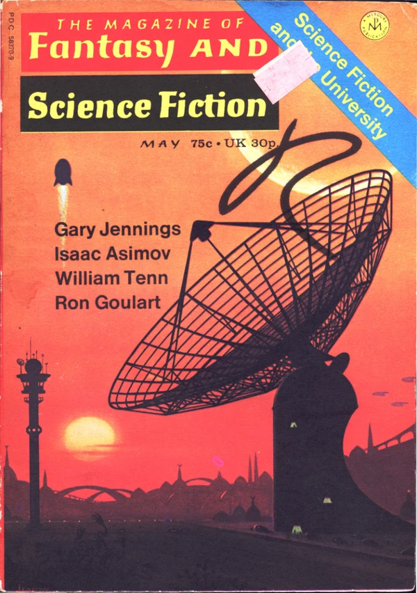 Fantasyscifi - May 1972 Cover