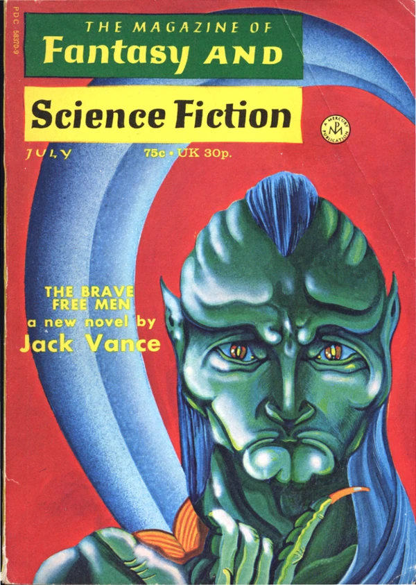 Fantasyscifi - July 1972 Cover