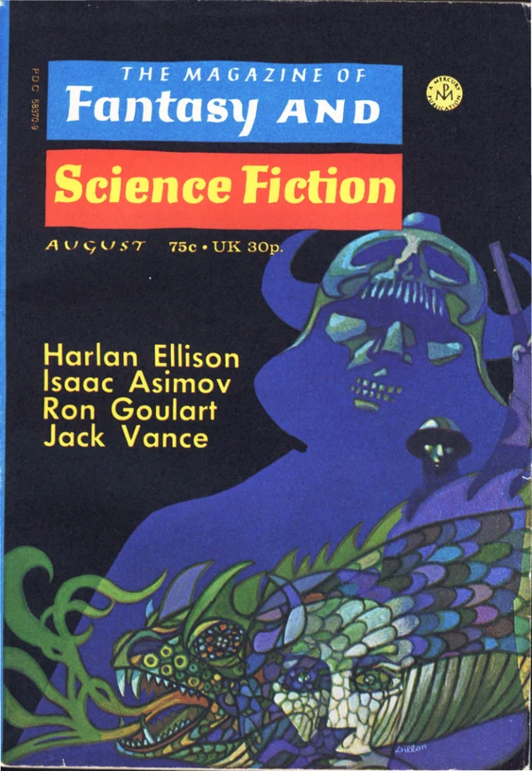 Fantasyscifi - August 1972 Cover