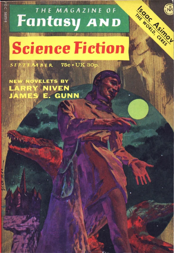Fantasyscifi - September 1972 Cover