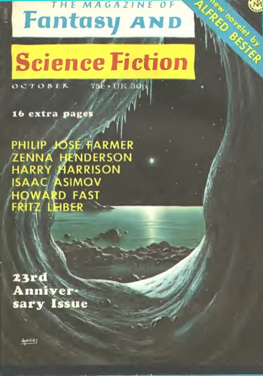 Fantasyscifi - October 1972 Cover