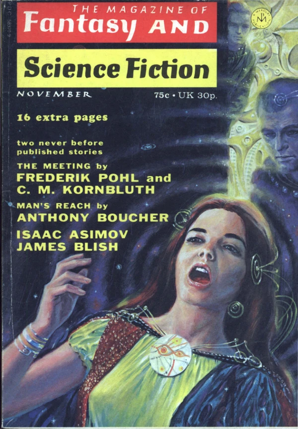 Fantasyscifi - November 1972 Cover