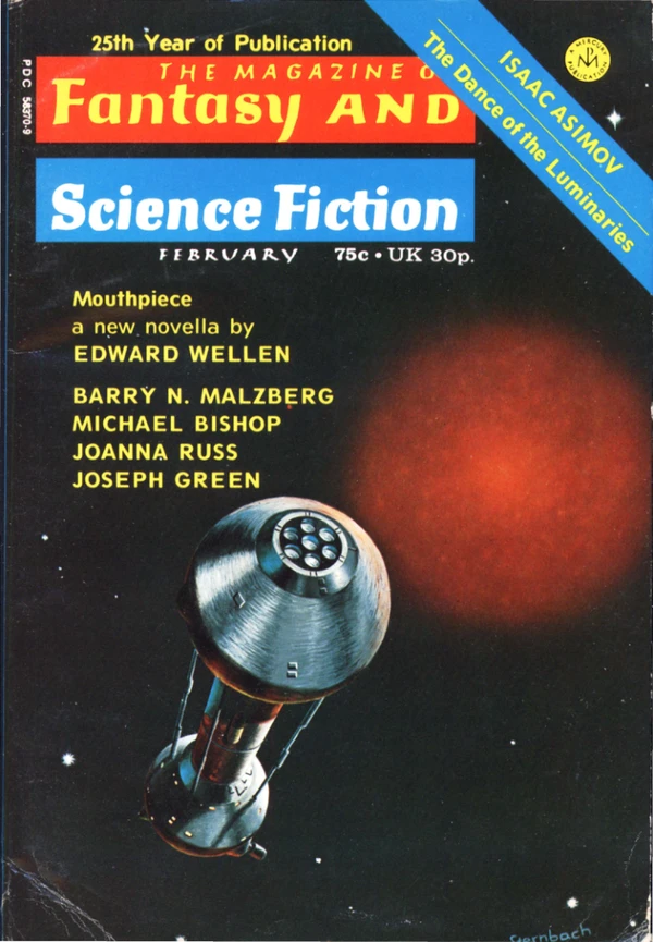 Fantasyscifi - February 1974 Cover