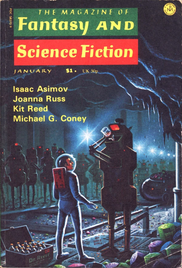Fantasyscifi - January 1976 Cover