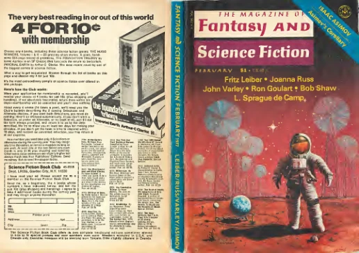 Fantasyscifi - February 1977 Cover
