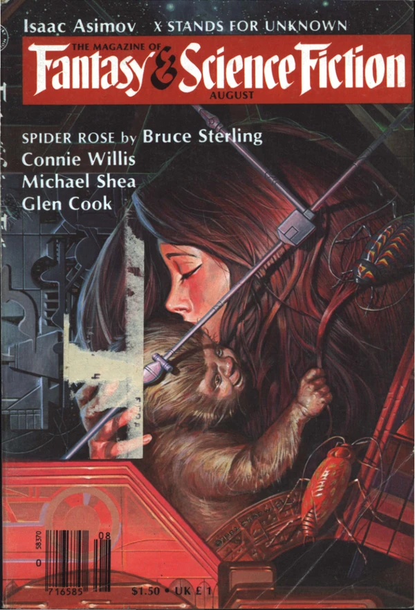 Fantasyscifi - August 1982 Cover