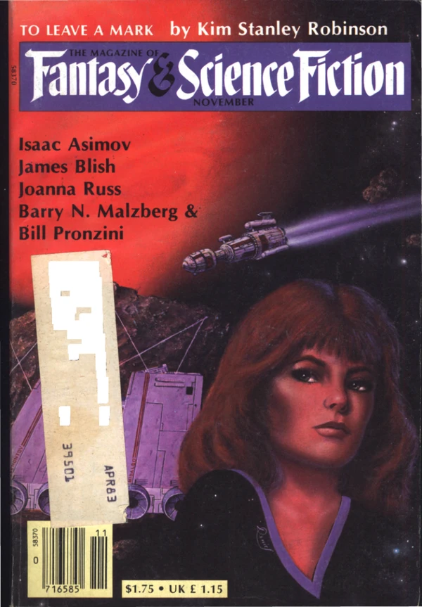 Fantasyscifi - November 1982 Cover