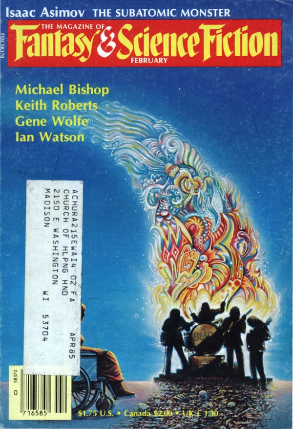 Fantasyscifi - February 1984 Cover