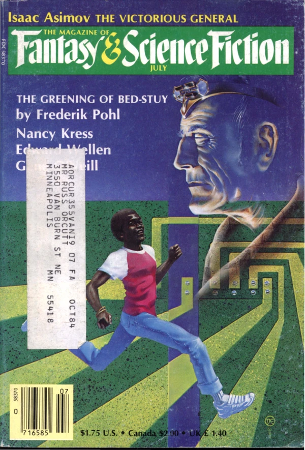 Fantasyscifi - July 1984 Cover