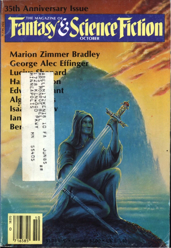 Fantasyscifi - October 1984 Cover