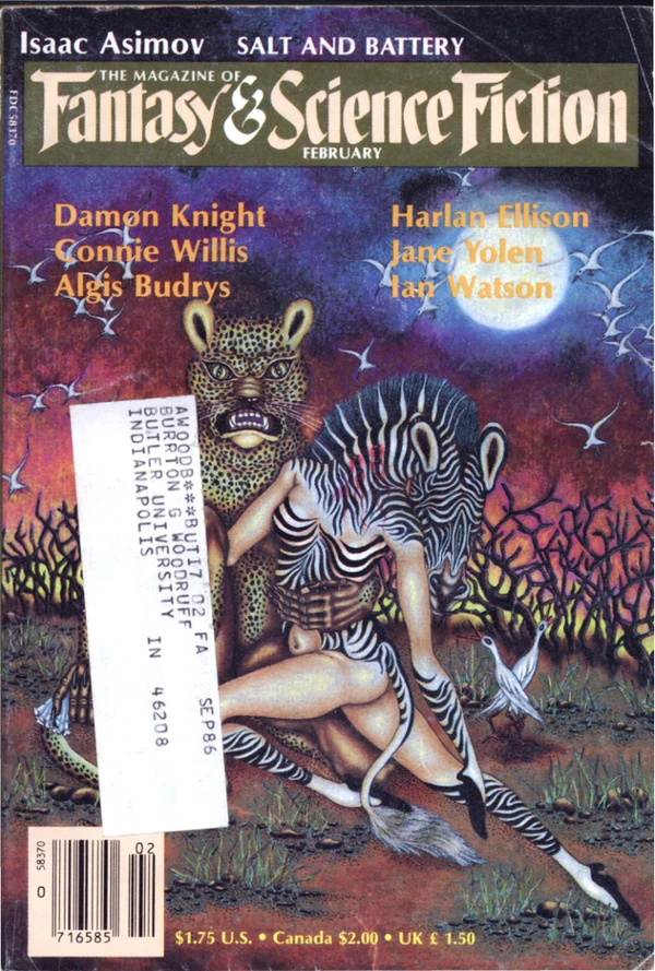 Fantasyscifi - February 1985 Cover