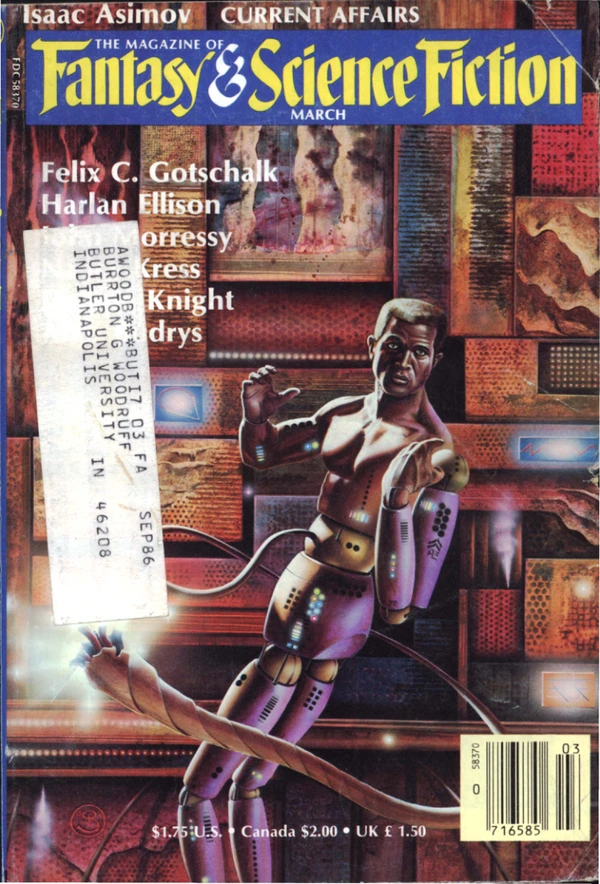 Fantasyscifi - March 1985 Cover