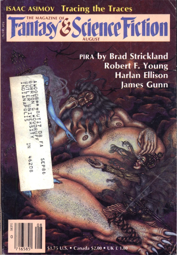 Fantasyscifi - August 1985 Cover