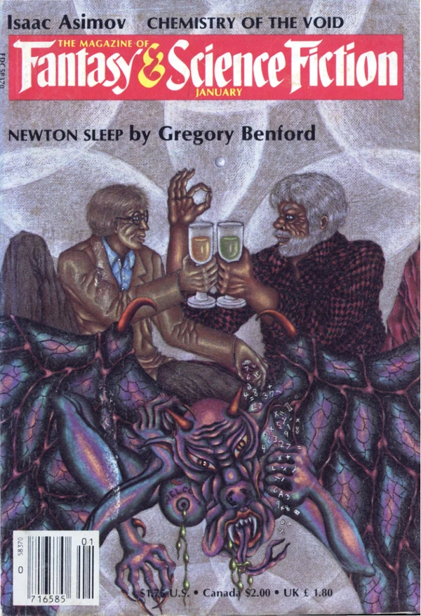 Fantasyscifi - January 1986 Cover