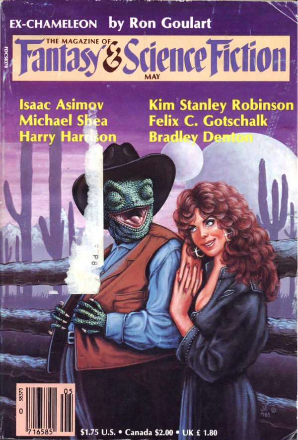 Fantasyscifi - May 1986 Cover
