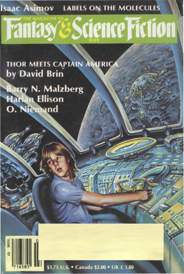 Fantasyscifi - July 1986 Cover