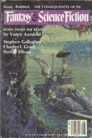 Fantasyscifi - August 1986 Cover