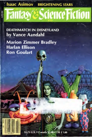 Fantasyscifi - July 1987 Cover