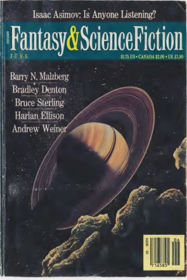 Fantasyscifi - June 1988 Cover