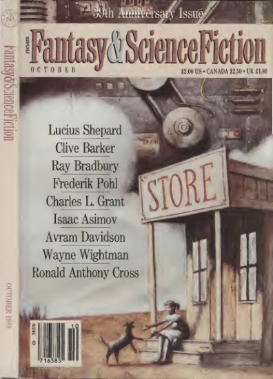 Fantasyscifi - October 1988 Cover