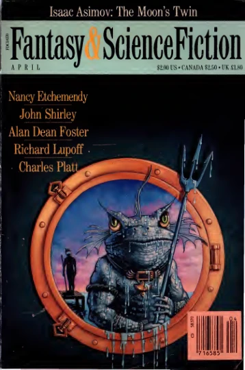 Fantasyscifi - April 1989 Cover