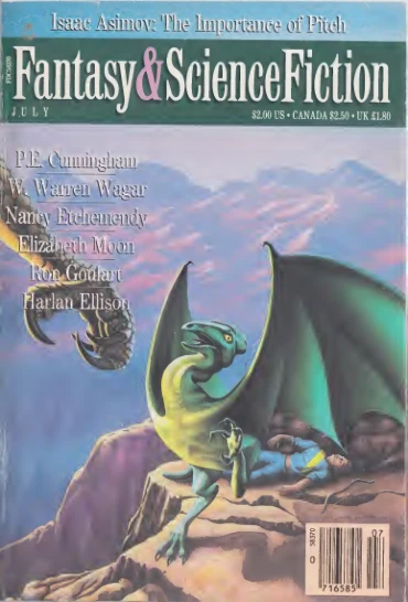 Fantasyscifi - July 1989 Cover