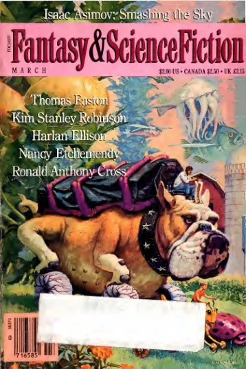 Fantasyscifi - March 1990 Cover
