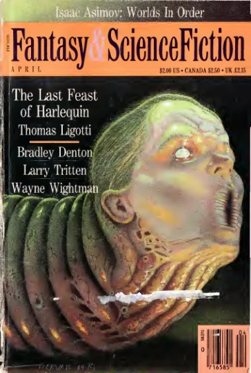 Fantasyscifi - April 1990 Cover