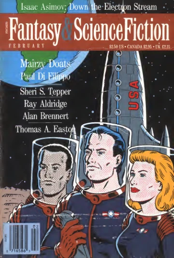 Fantasyscifi - February 1991 Cover