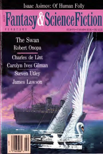 Fantasyscifi - February 1992 Cover