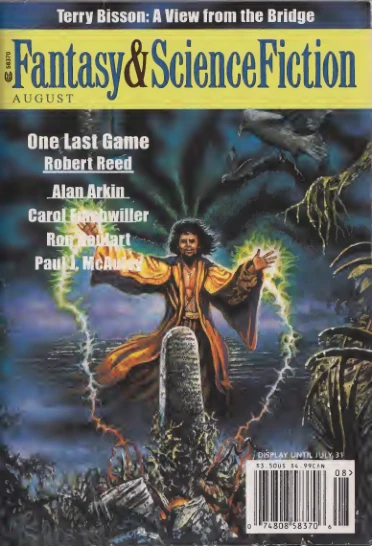Fantasyscifi - August 2001 Cover