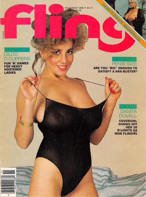 Fling November 1986 Cover