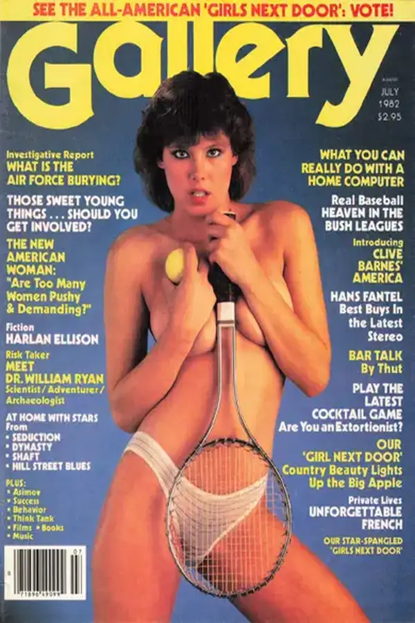 Gallery July 1982 Cover